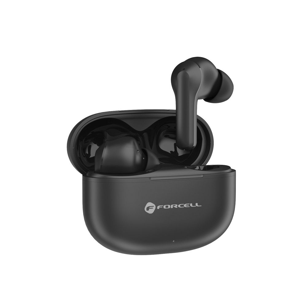 e1b78b67f73c798b0ab492e9182f9d47 FORCELL F-AUDIO TWS Bass Engine wireless headphones bluetooth TWS ANC + ENC + TUYA APP black