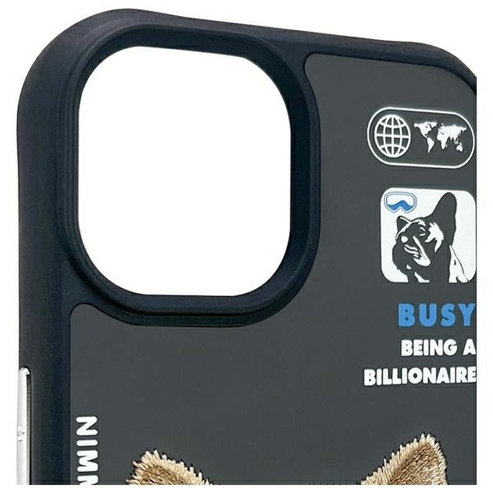 e1f6b8088da4d9ccac4322bbdf15773d NIMMY case COOL&CUTE 2.0 Dog for IPHONE 15 black