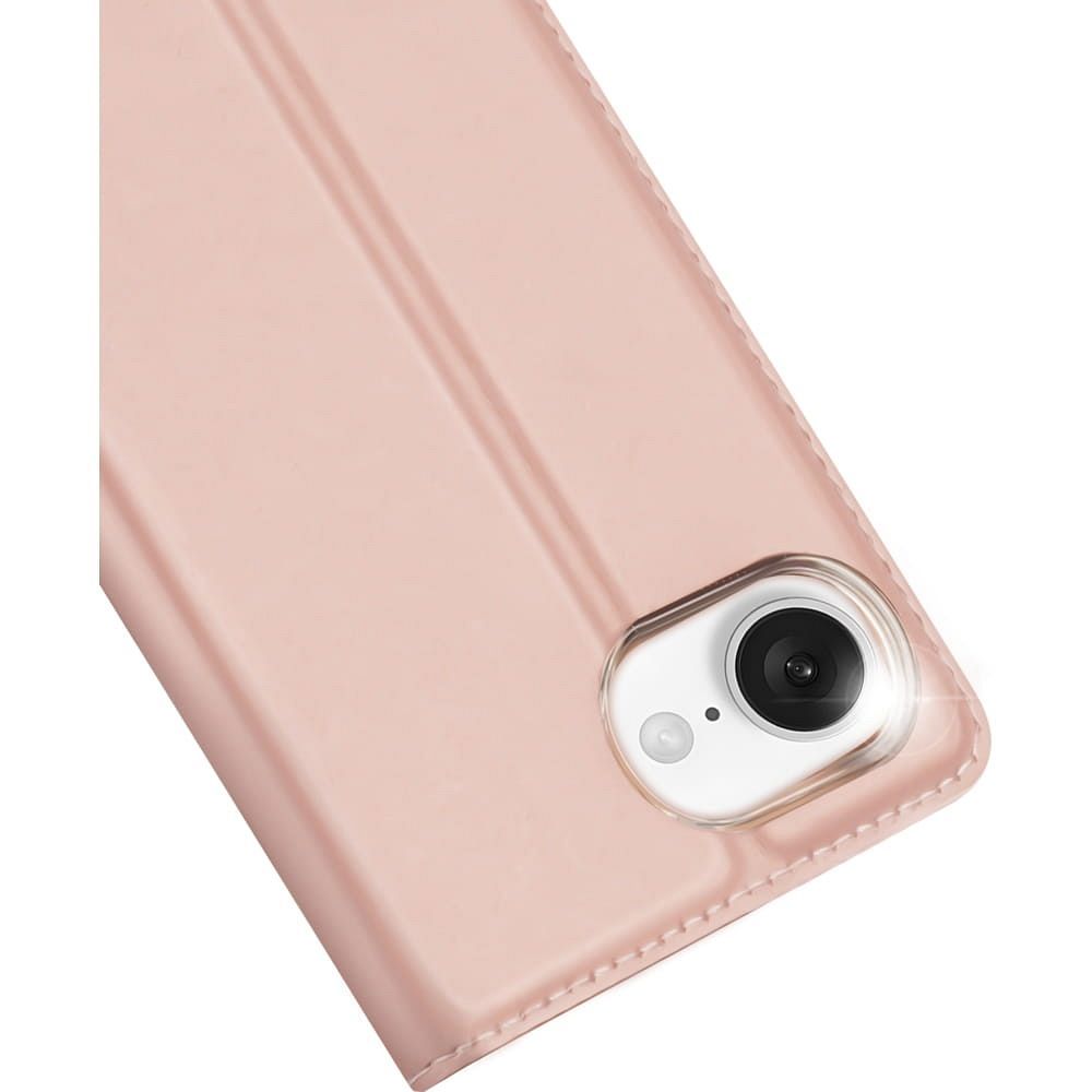 DUX DUCIS wallet case SKIN PRO for IPHONE 16e rose