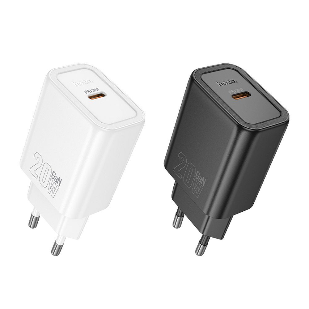 HOCO wall charger Type C PD QC 20W N60 black