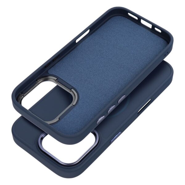 FRAME MAG COVER Case compatible with MagSafe for IPHONE 11 navy blue