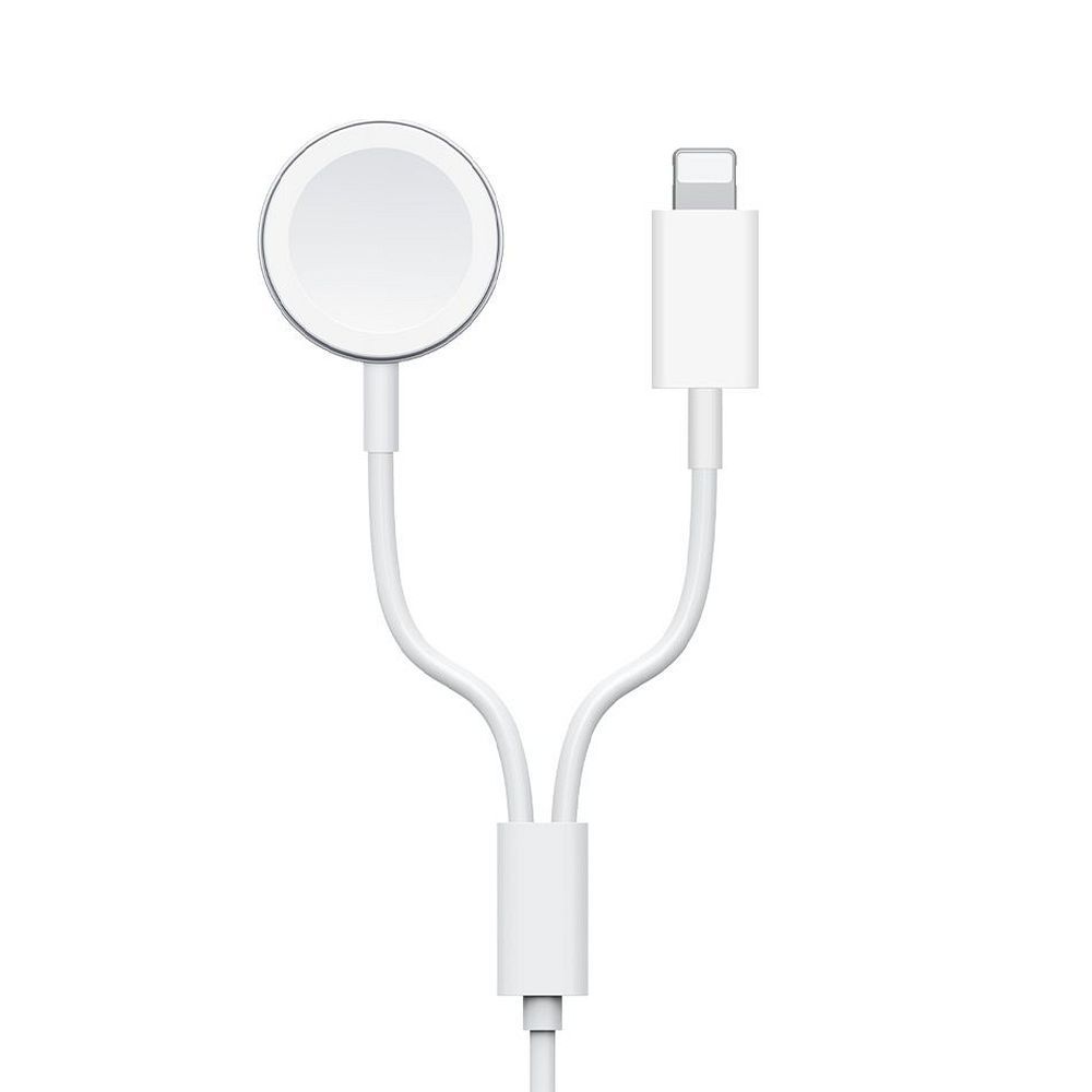 WiWU - 2in1 Wireless Charger Mi-10 for Apple Watch + Lightnig Cable