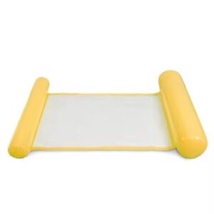 Inflatable floating row yellow