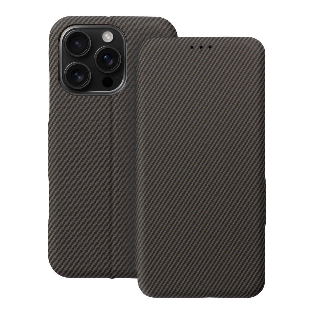 FOLIO Side Magnet book case for IPHONE 16 PRO brown