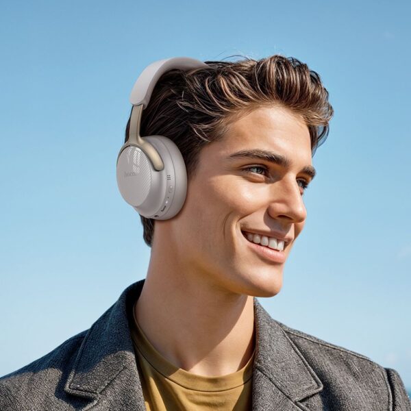 e4be2c32c24c01381103bfab704ac302 HOCO wireless headphones bluetooth ANC W53 Plus gray