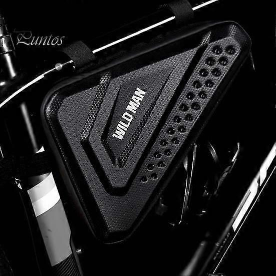 WILDMAN traveling bag under the bike frame with zipper 2,5L ES19 black