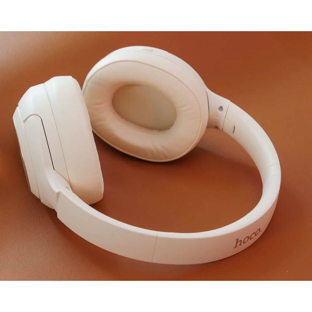 e616a4998d422ff6c9a8f5c7a17eac4e HOCO wireless headphones bluetooth ANC W54 milky white