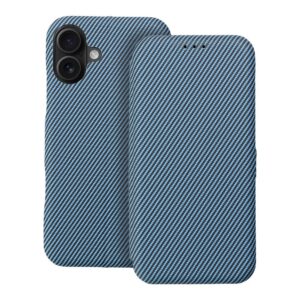 FOLIO Side Magnet book case for IPHONE 16 PLUS blue