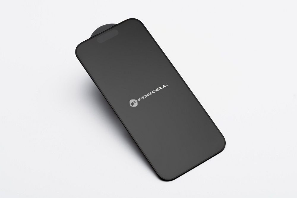 Forcell Matt Glass - for Iphone 16 Pro / 17 / 17 Pro black