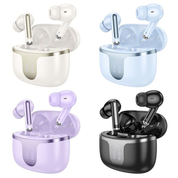 EOL HOCO wireless bluetooth earphones TWS EQ10 purple