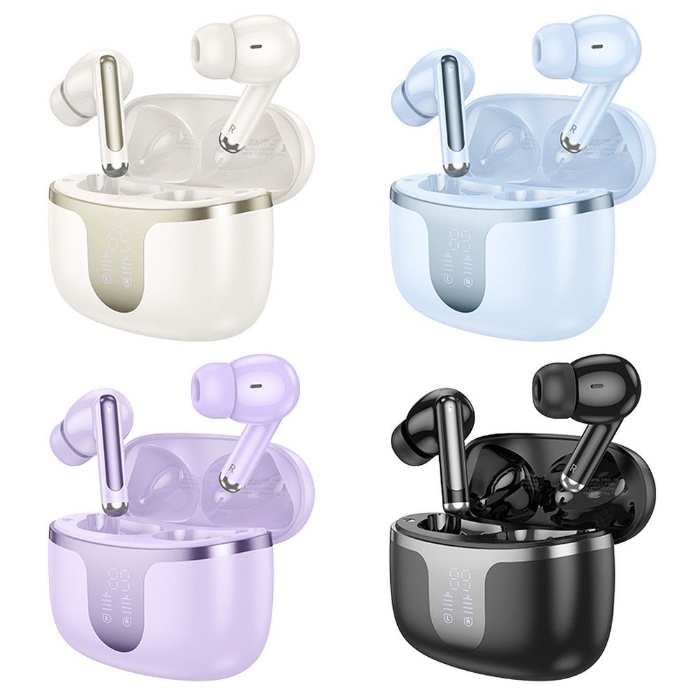 EOL HOCO wireless bluetooth earphones TWS EQ10 purple