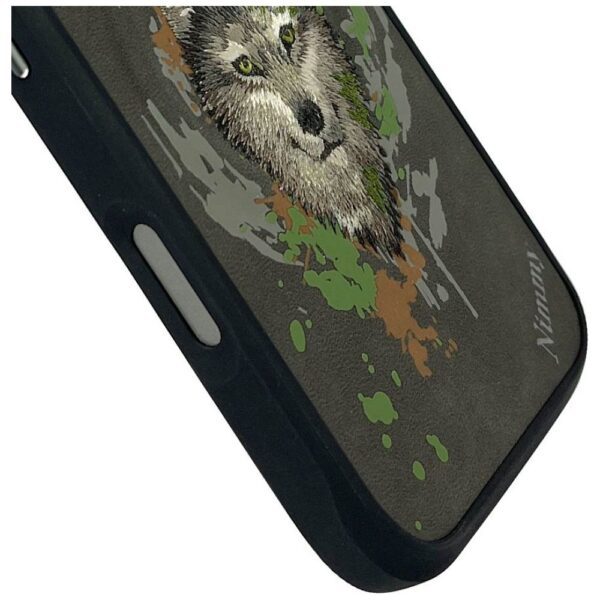 ed1aea86d6158d46618607e50132b393 NIMMY case WOLF compatible with MagSafe for IPHONE 16 Pro Max dark gray