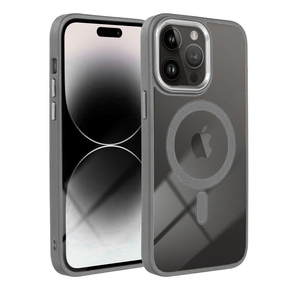 COLOR EDGE MAG COVER case compatible with MagSafe for SAMSUNG A17 titatnium grey