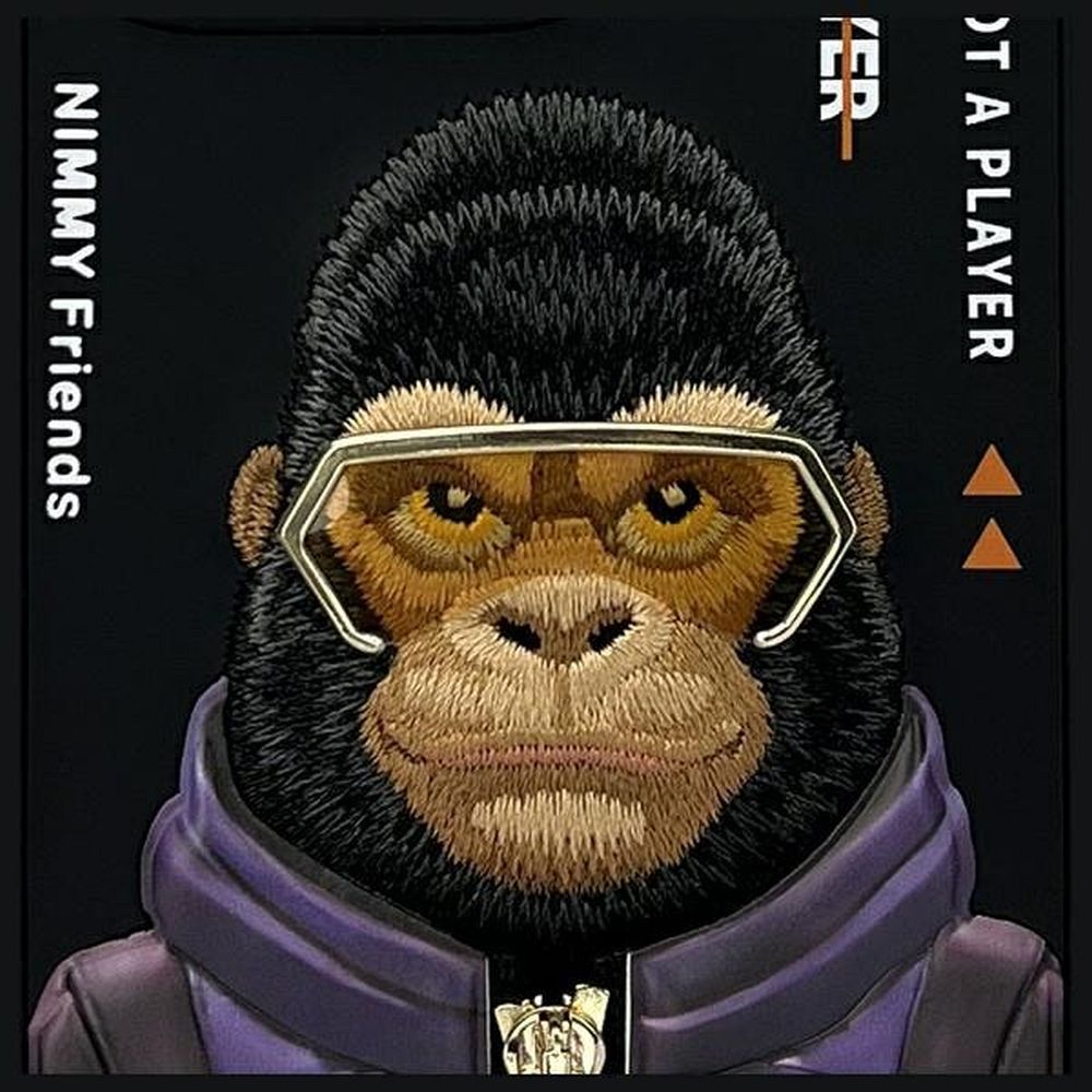 ed9783d96de64b989686cd8700efc4f8 NIMMY case COOL&CUTE 2.0 Monkey for IPHONE 16 Pro black