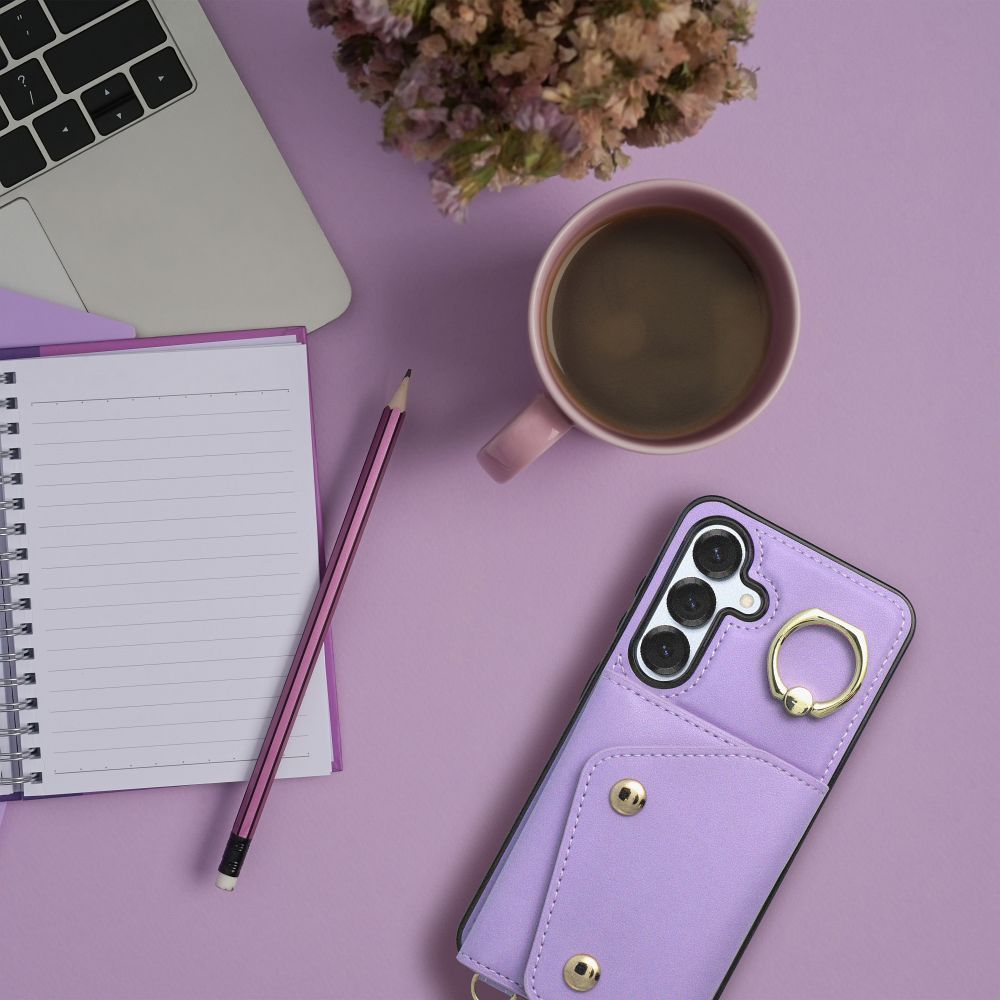 efa28566936e0bd646773d6c99e8ac9f Wallet Case WONDER for SAMSUNG S25 ULTRA lilac