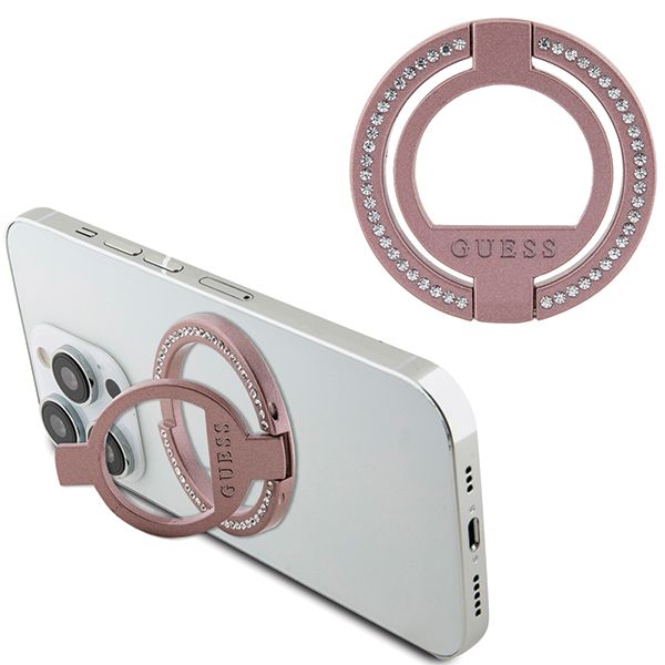 GUESS ring stand GUMRSALDGP (Rhinestones) pink