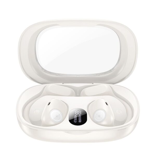 HOCO wireless bluetooth earphones TWS EA1 milky white