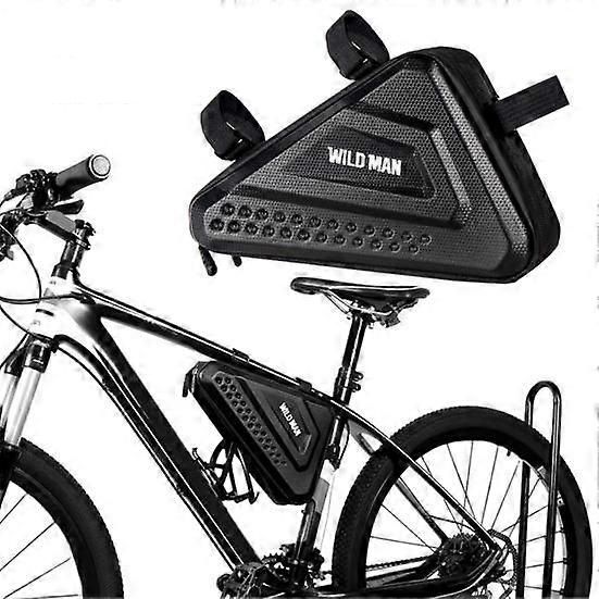 WILDMAN traveling bag under the bike frame with zipper 2,5L ES19 black