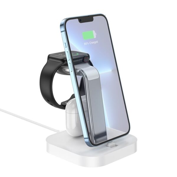 HOCO wireless charger 3in1 CW43 white