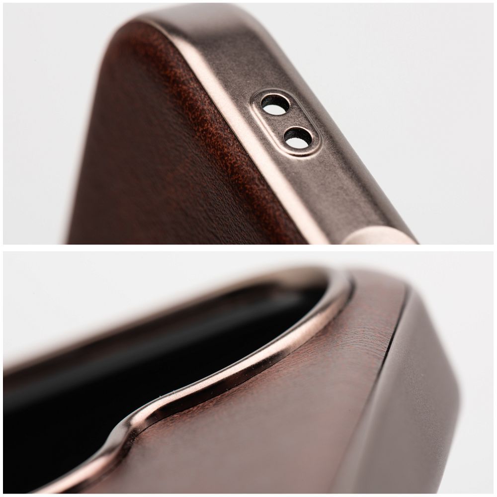 GENTLEMAN MAG COVER Case compatible with MagSafe for SAMSUNG A07 brown
