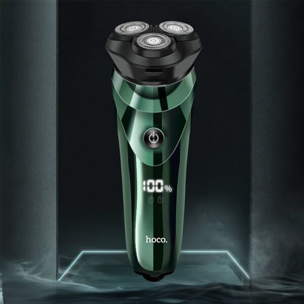 f3b188474a5588069b6cf8394be52787 Razor Hoco with triple blades and display LED DAR06 green