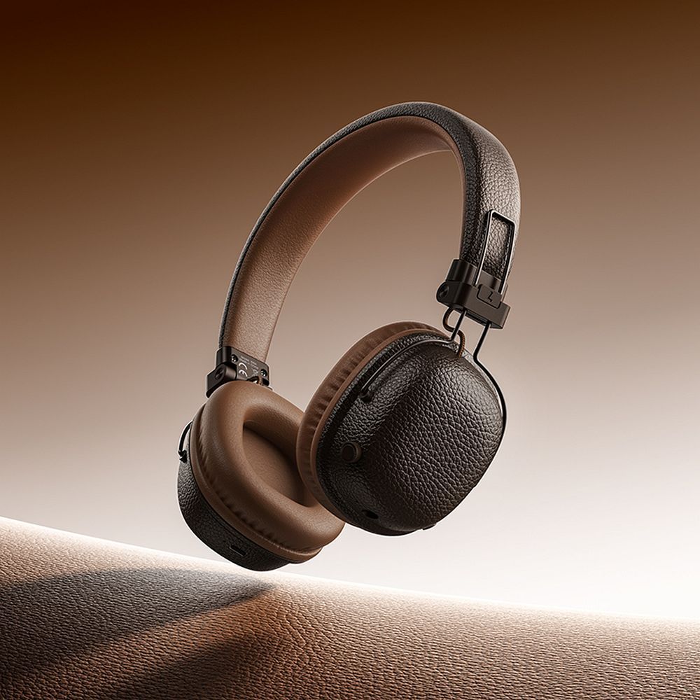 Wireless headphones Hoco W64 brown