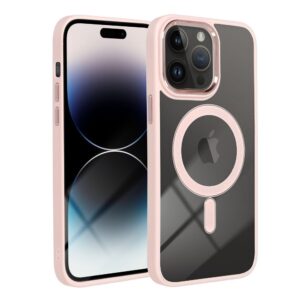 COLOR EDGE MAG COVER case compatible with MagSafe for SAMSUNG A17 pink