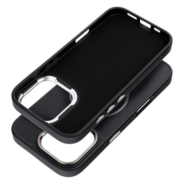 FRAME MAG COVER Case compatible with MagSafe for IPHONE 11 black