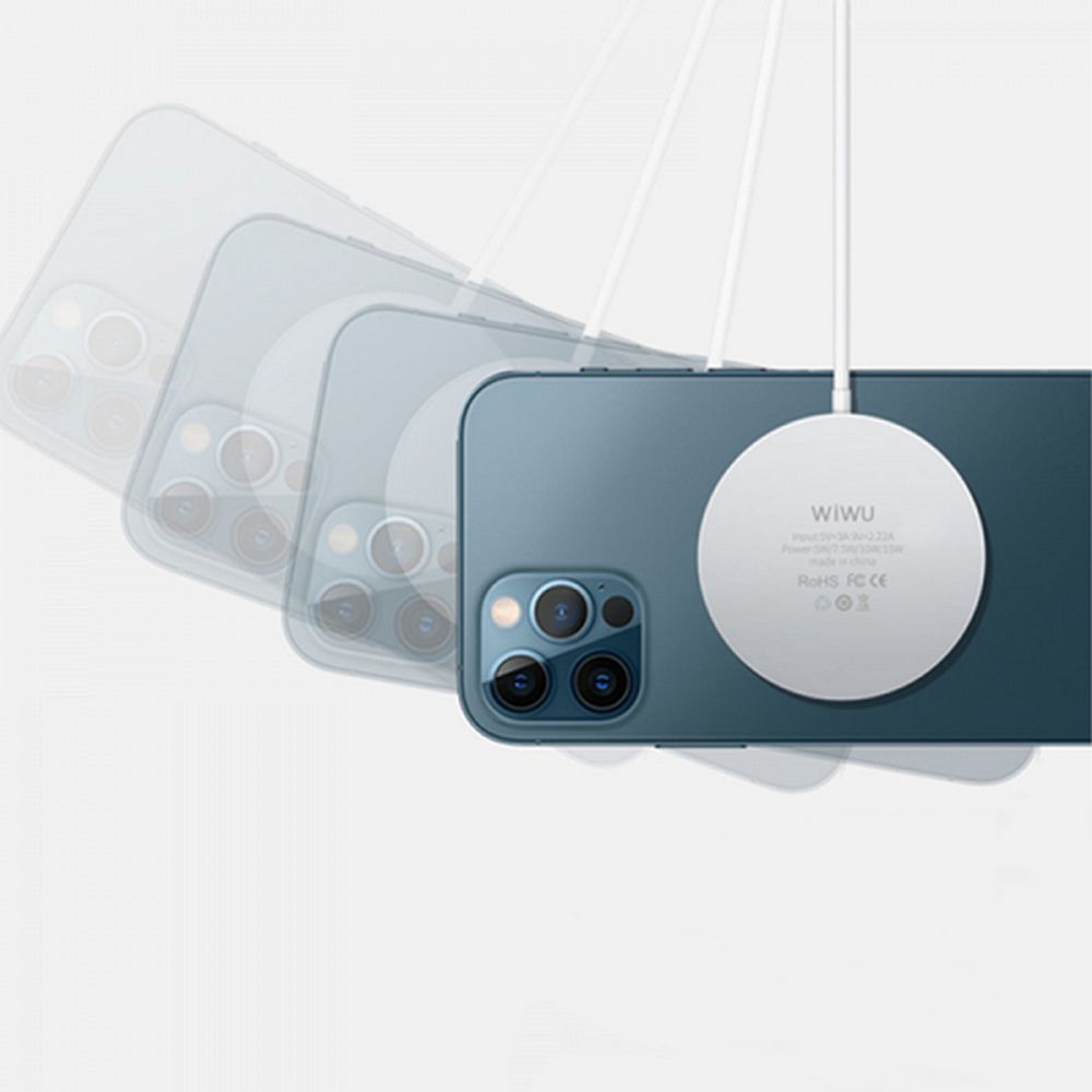 WiWU - Wireless Charger Compatible with MagSafe Wi-W009 15W