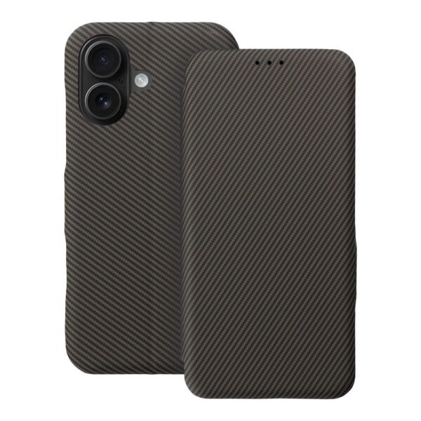 FOLIO Side Magnet book case for IPHONE 16 brown