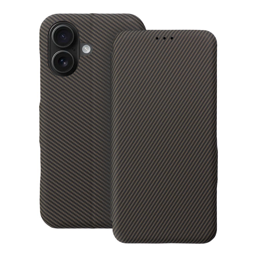 FOLIO Side Magnet book case for IPHONE 16 brown