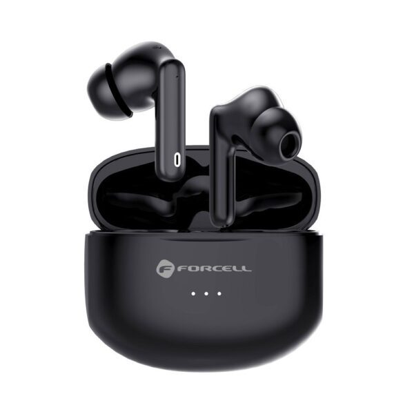 f7b6f2240110fa447d47143cdce146e1 FORCELL F-AUDIO Clear Sound wireless earphones bluetooth TWS black