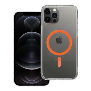 f9c600250c64abf06f3f3d84b5e363dd Drop Glue Colorful Ring Mag Cover compatible with MagSafe for IPHONE 12 PRO MAX orange