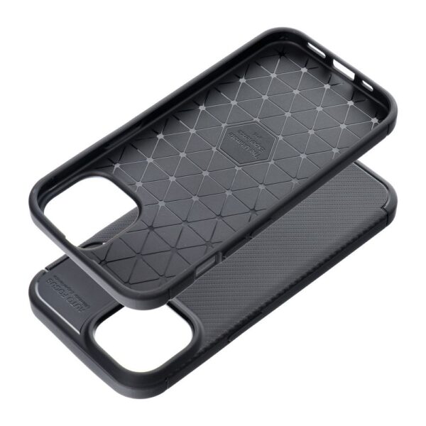 Case CARBON PREMIUM for IPHONE 15 black