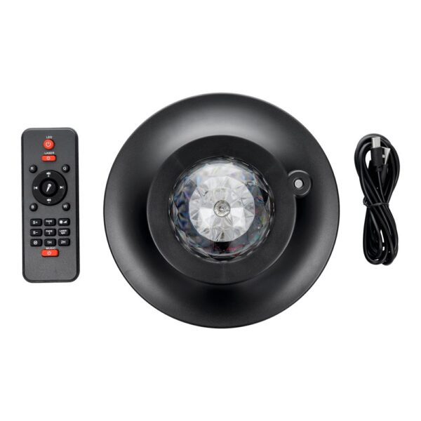 Projector STARS LED / Disco with bluetooth speaker + remote control + USB BTM0504 / HD-SPL black