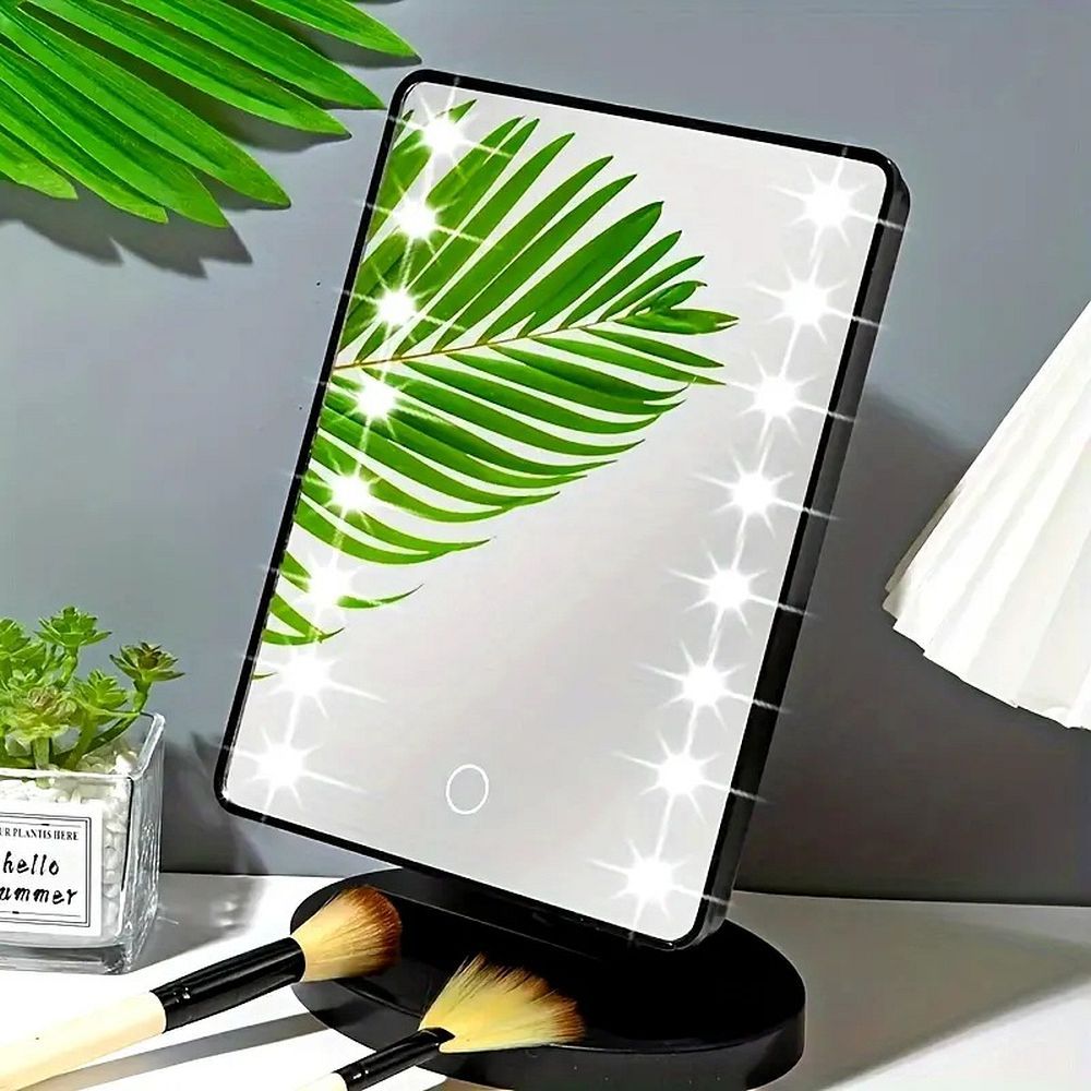 fd8bc74e4bb0b546ed23ea42a6446de4 LED lamps vanity mirror black