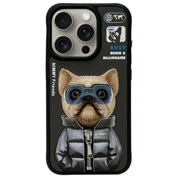 fd999afde7c2a2f5d483514998203dd7 NIMMY case COOL&CUTE 2.0 Dog for IPHONE 15 Pro Max black