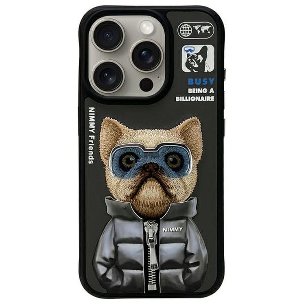 fd999afde7c2a2f5d483514998203dd7 NIMMY case COOL&CUTE 2.0 Dog for IPHONE 15 Pro Max black