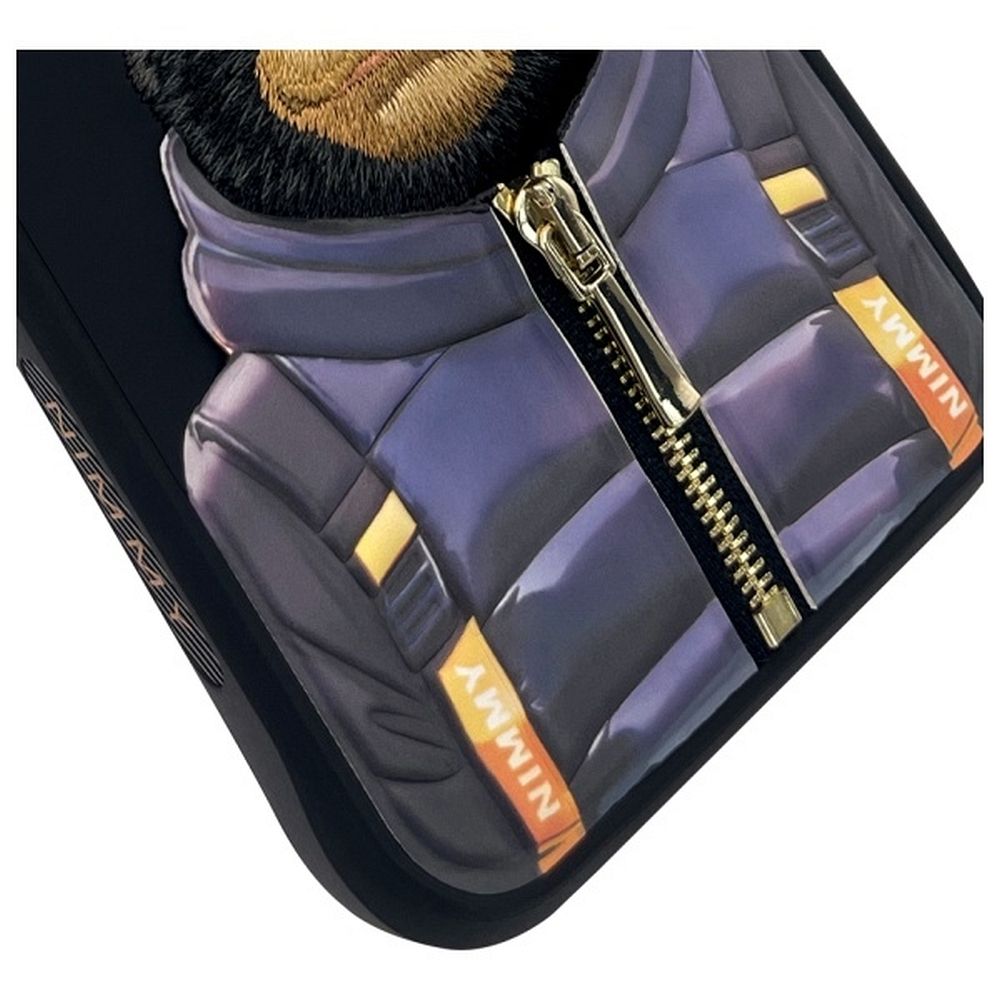 fdf4e0f35e3896f1c40f96f9cbcc5994 NIMMY case COOL&CUTE 2.0 Monkey for IPHONE 15 Pro black