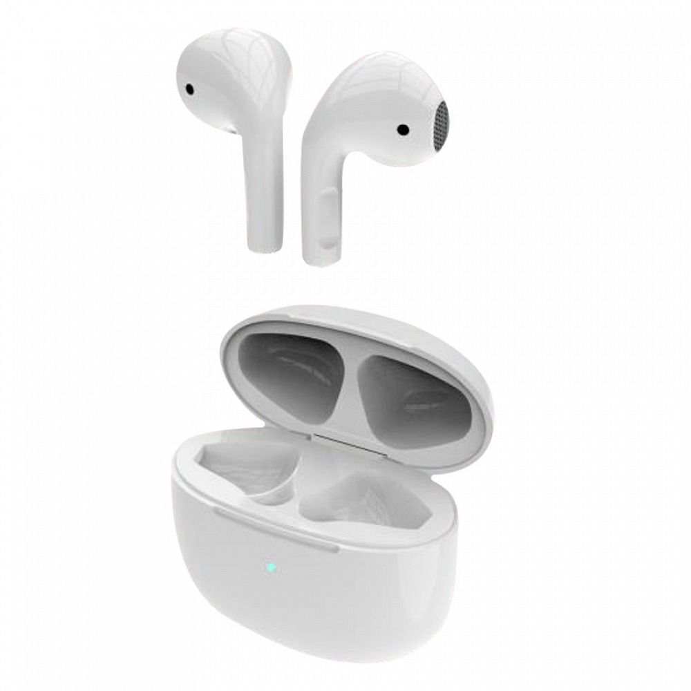 fe7ea61aee9a0a3ba38028219bbd6a4d ART wireless earphones bluetooth TWS + docking station Lightning AP-TW-B1 white