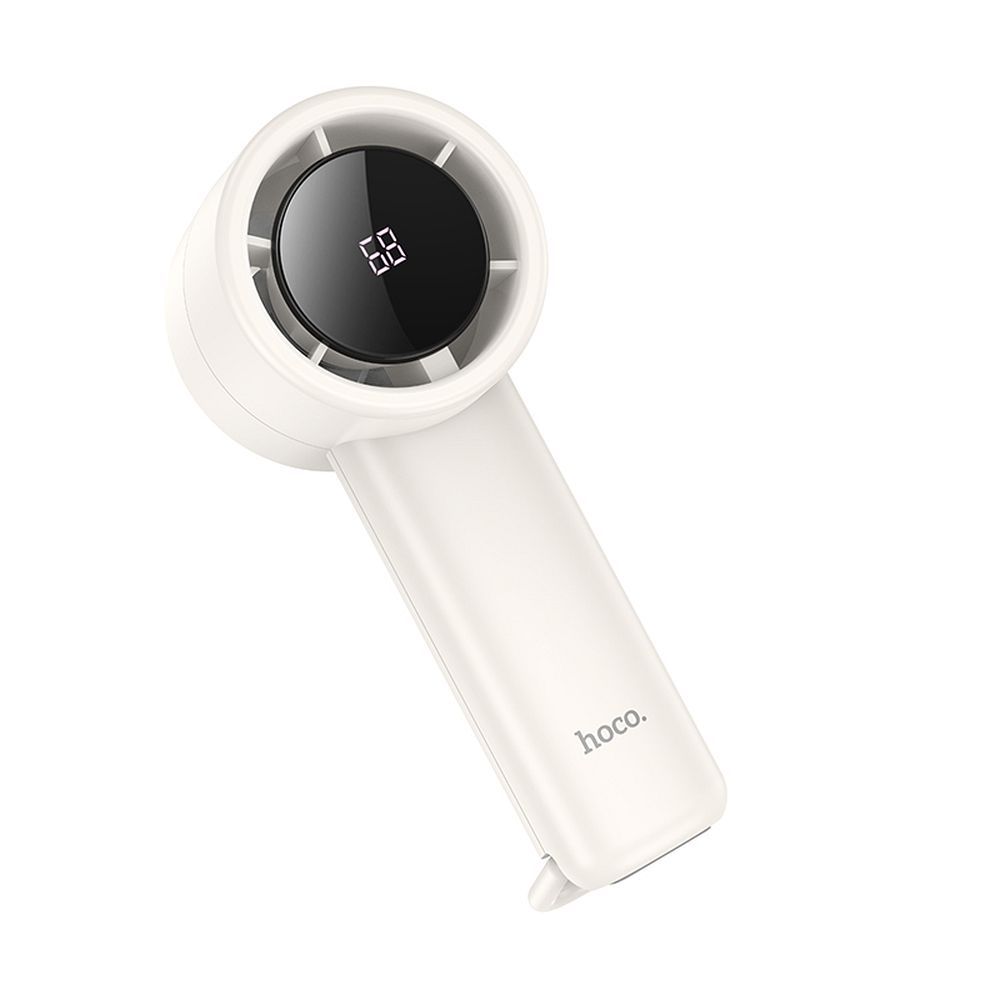HOCO high speed handheld fan HX63 white