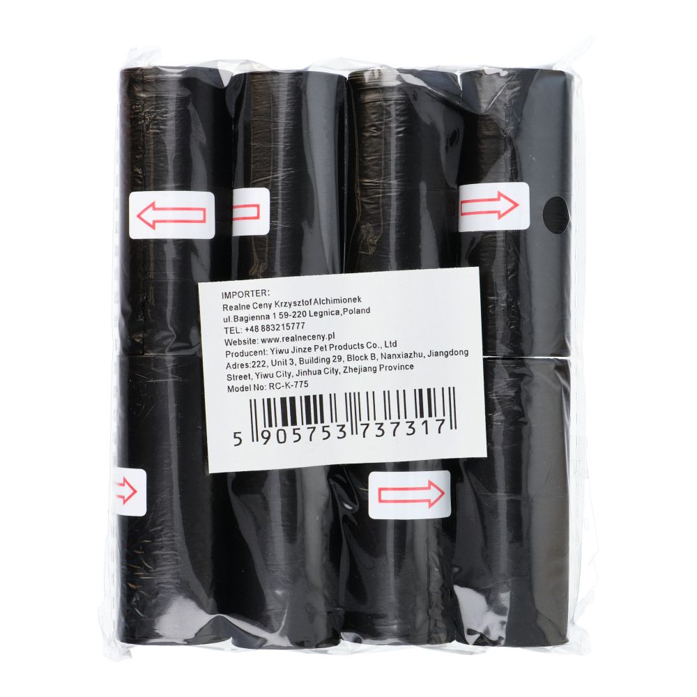 Plastic bags for dog excrement STRONG RC-K-775 8 rolls 120 pcs
