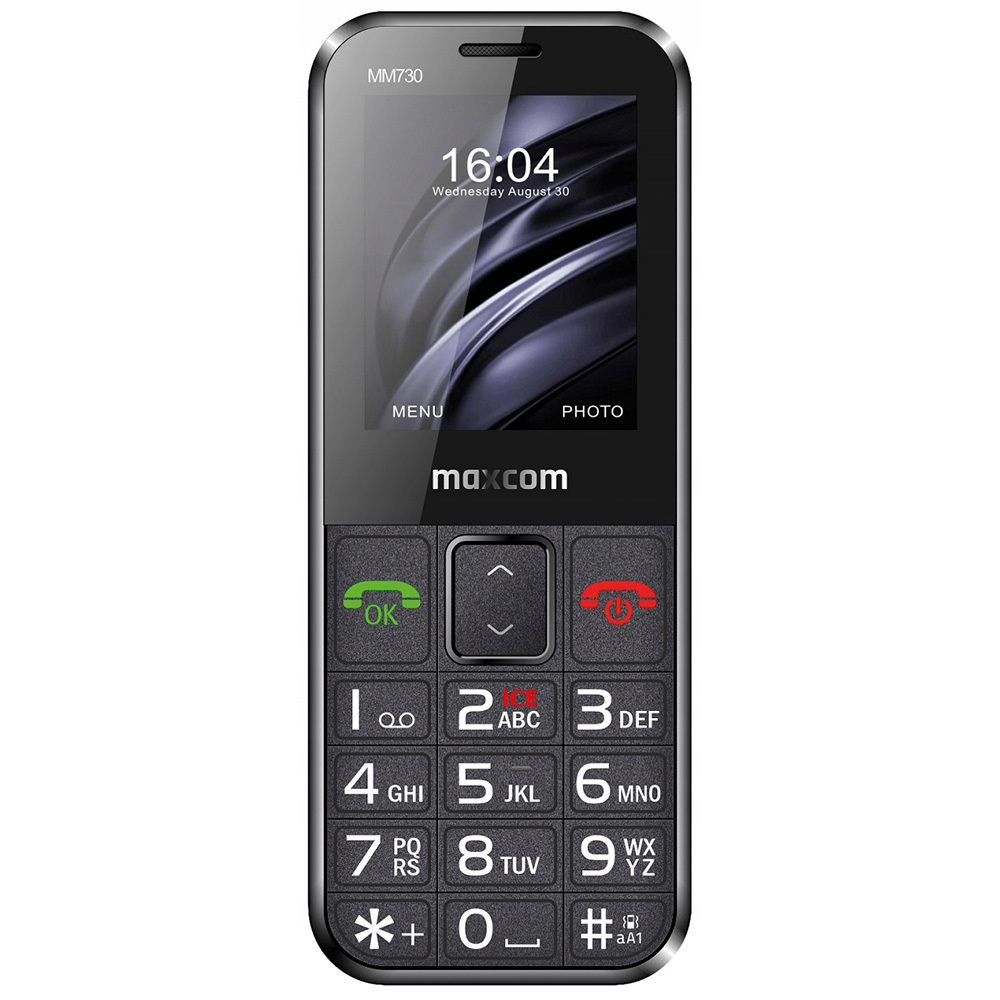 Mobile Phone GSM MAXCOM MM 730 BLACK