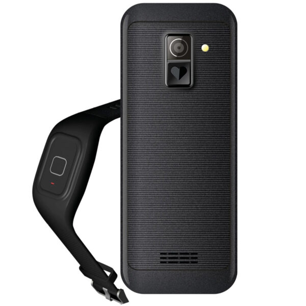 Mobile Phone GSM MAXCOM MM 735 + SOS wristband BLACK