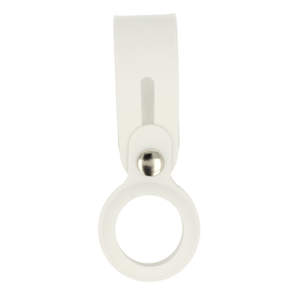 foto_add-103777 Silicone loop for Airtag white