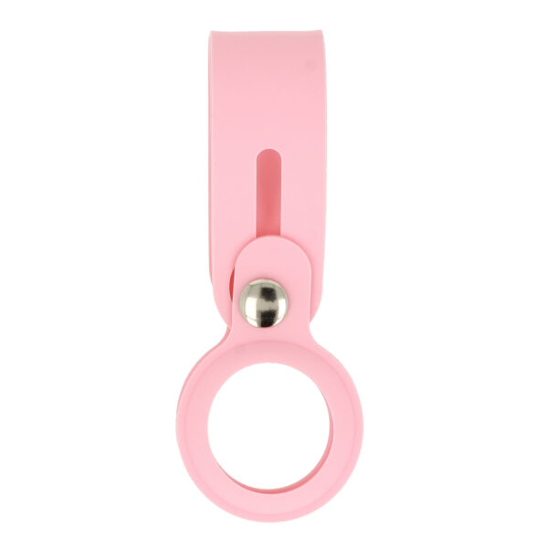 Silicone loop for Airtag pink