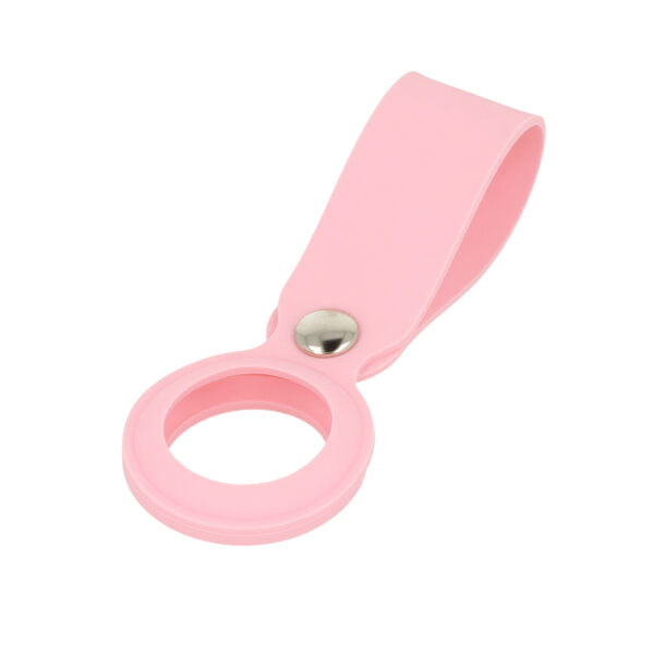 Silicone loop for Airtag pink