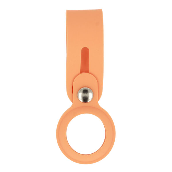 Silicone loop for Airtag orange