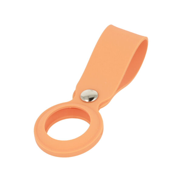 Silicone loop for Airtag orange
