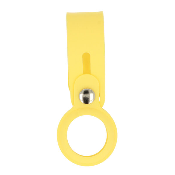 Silicone loop for Airtag yellow